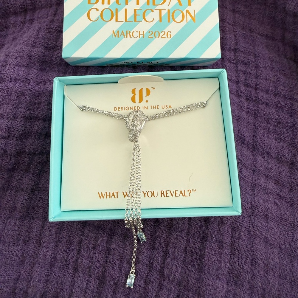 Bomb Party March 2025 Birthday Necklace “She’s Classic”